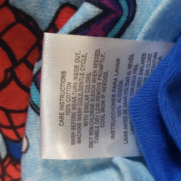 NWT 2pc Spiderman short-sleeved pajamas - Picture 8 of 8